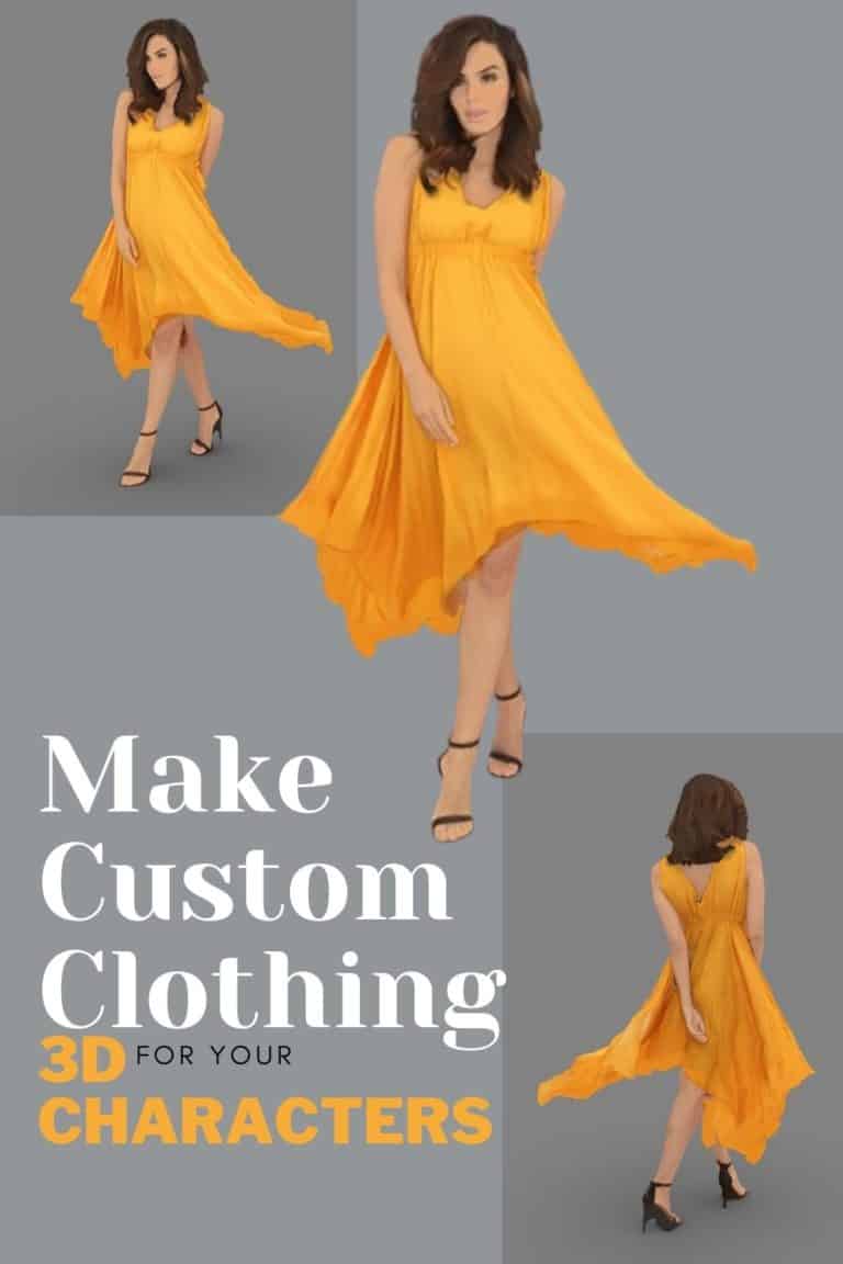 Make Custom Clothing For Your 3d Characters