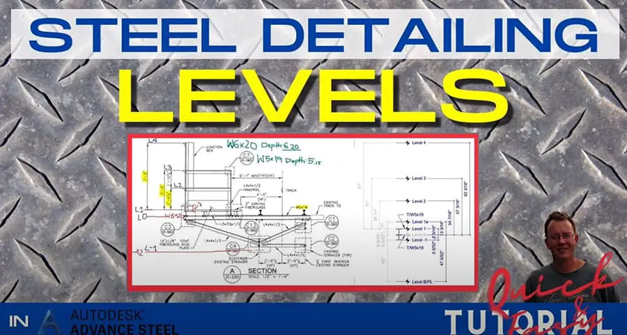 Advance Steel - Create Levels