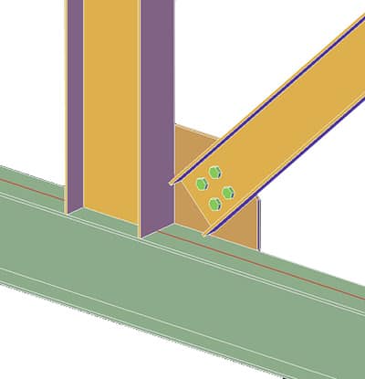 Shape At Main Beam - Perpendicular