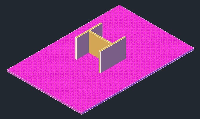 Advance Steel - Casing Cross Section - Step 1