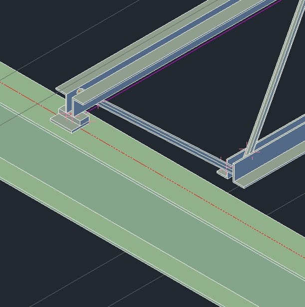 Plates Inserted - Joists in Advance Steel