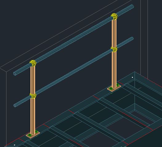 Rail Extension - Monowills in Advance Steel Complete Guide