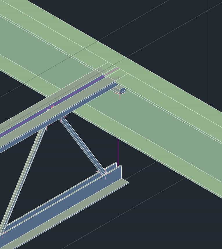 Top Chords Option - Joist Advance Steel