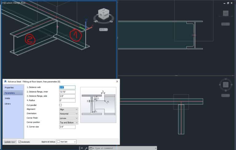 Everything About Cope in Advance Steel – Go Measure 4 me in 3D