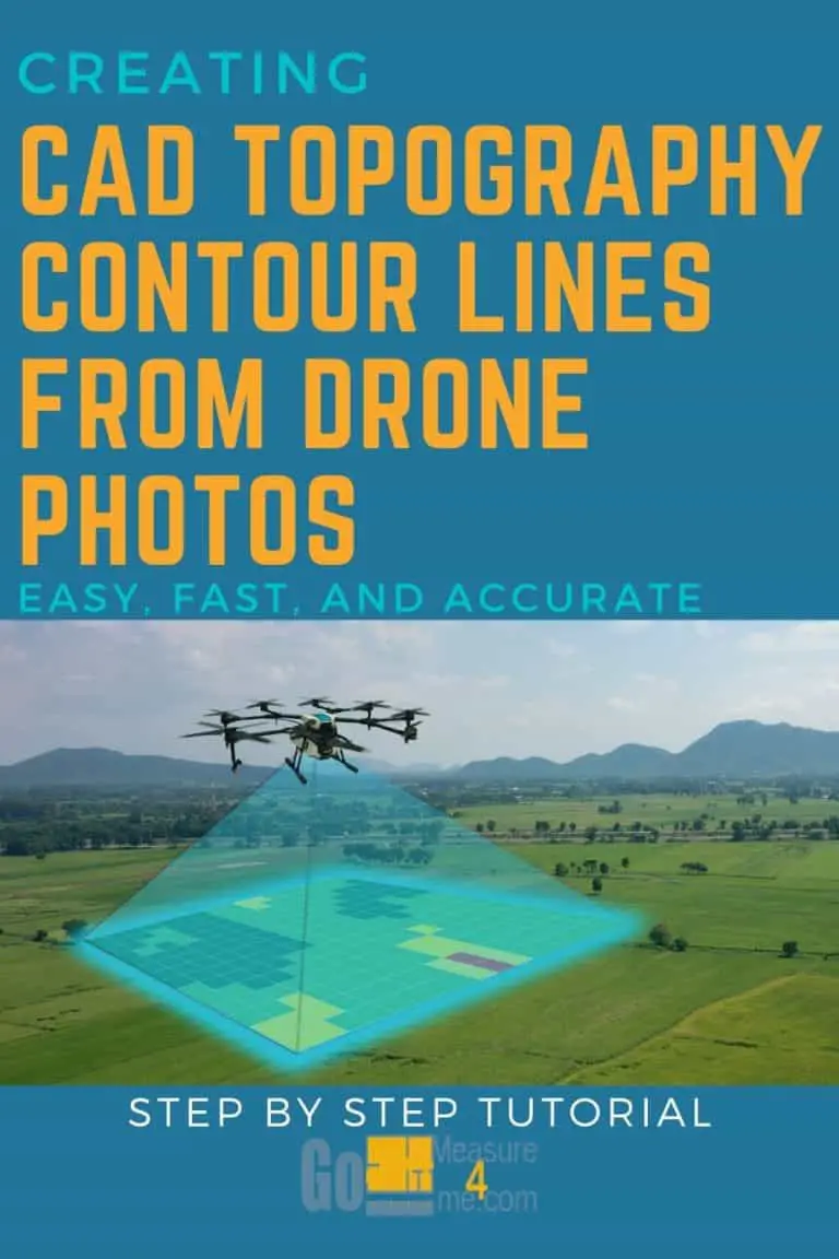 Creating CAD Topography Contour Lines From Drone Pictures Easy, Fast, And Accurate