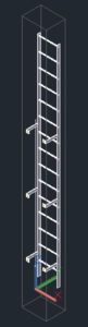 Simple Ladder in Advance Steel