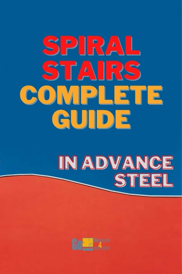 Spiral Stairs in Advance Steel Complete Guide