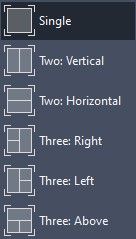 Viewport Configuration in Advance Steel