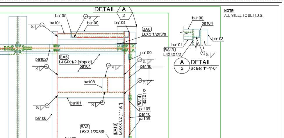 Detail View is Created - Advance Steel