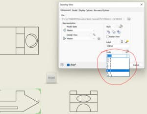 Scale Inventor Autodesk Inventor Lesson 4 – Advanced Detail Drawing Procedures – Go ...