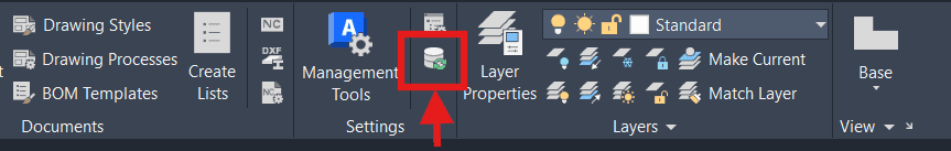 Advance Steel - Update Defaults